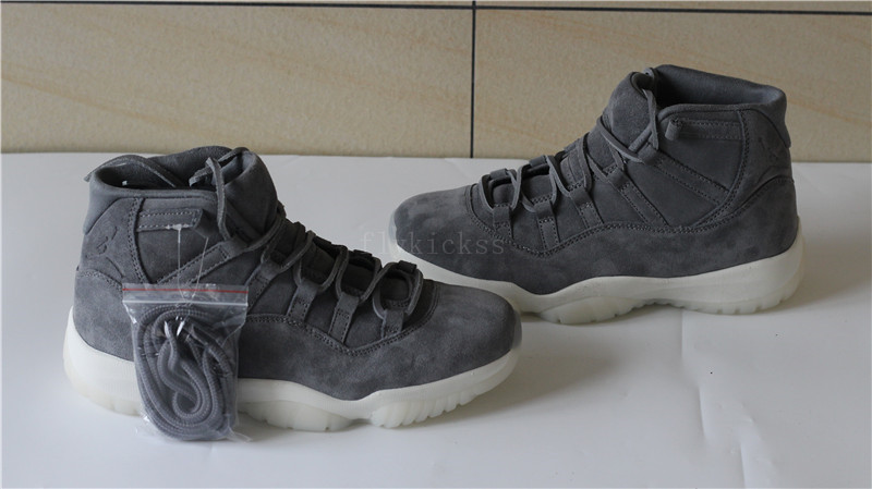 Air Jordan 11 Retro PREM Suede Grey